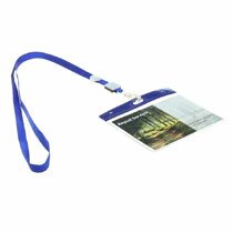 Lanyard con identificador barata